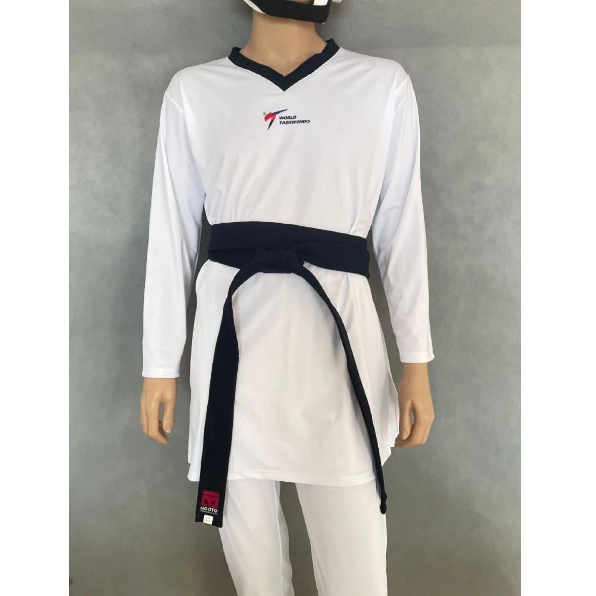 2025 New Professional Tight-fitting Ultra-light Doboks Taekwondo Competition Uniforms Unisex White Suit Combat Fighter 110-200cm