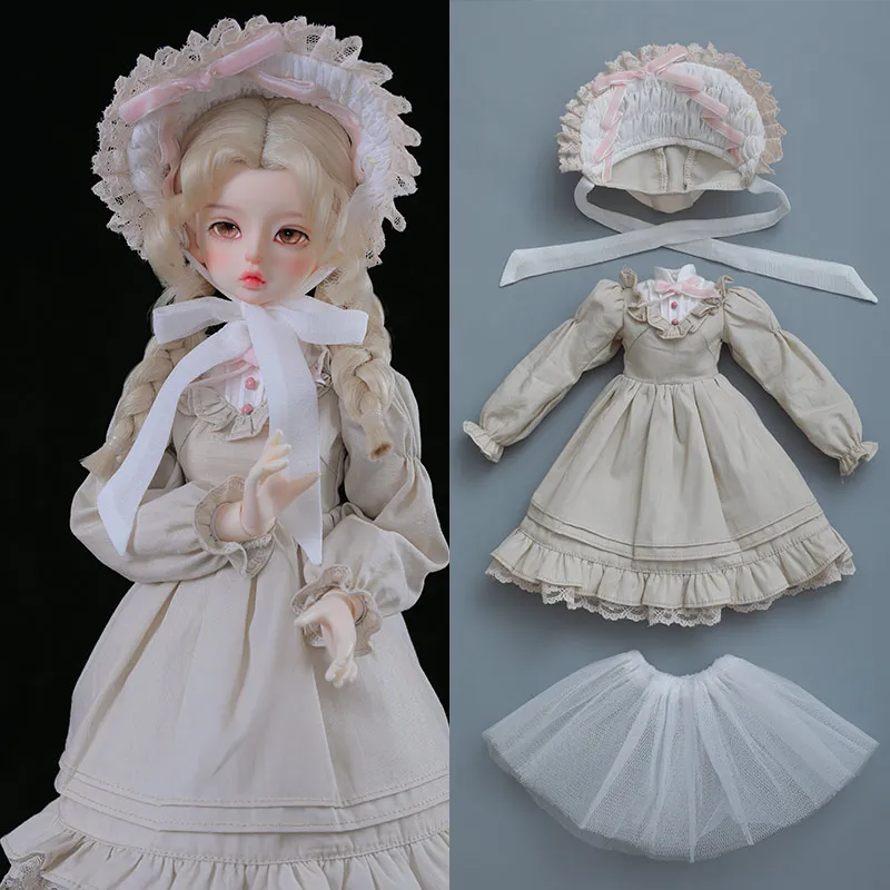 

1/4 BJD Clothes Girl body Luts BJD Bory Jeremy Yue Dress Beautiful Doll Outfit Accessories luodoll Oueneifs chinabjd