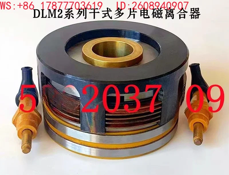 Manufacturer direct sales DLM2 full series 10A16A40A dry multi plate electromagnetic clutch DC 24V