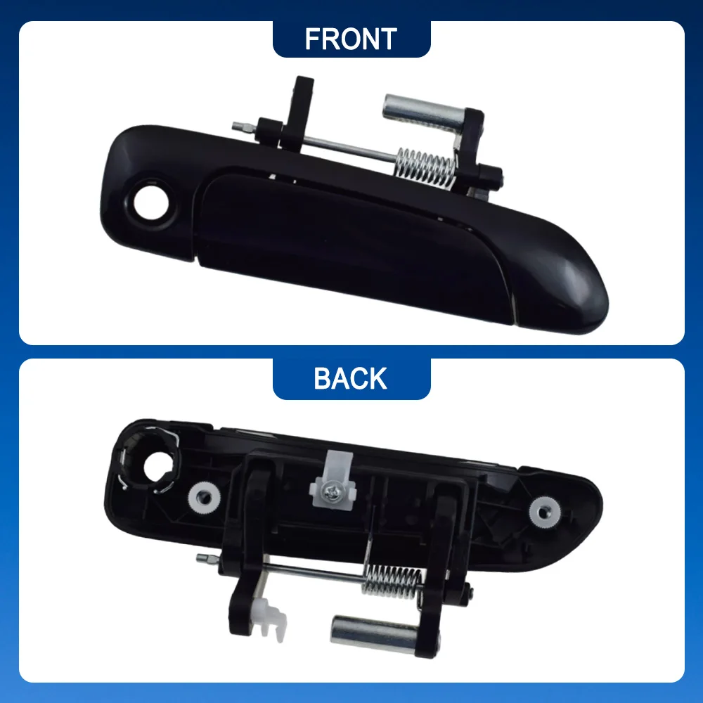 72180-SEL-T01 For Honda Fit / City / Jazz 2002 2003 2004 2005 2006 2007 2008 Black Door Exterior Handle Car Accessories