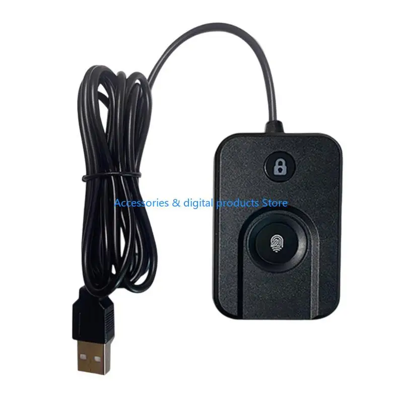 77JD Biometric Fingerprints Scanners For PC Multiple User Login Hello Plugs And Play ABS Material USB Security Device