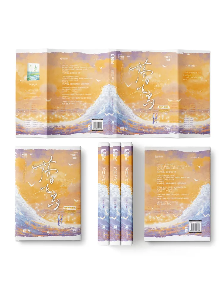 Book-Winshare Birds Flying at Sunset