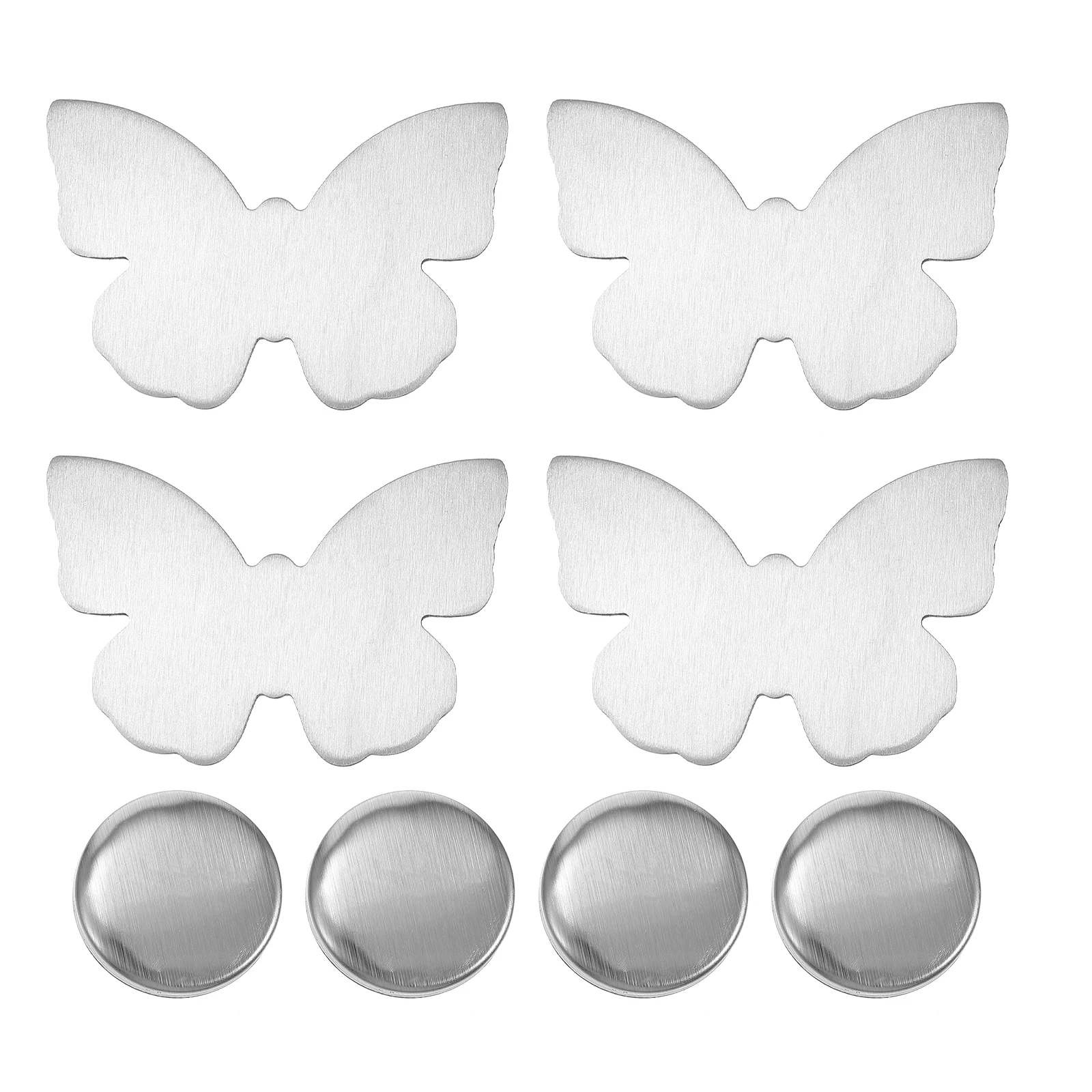 

4PCS Tablecloth Fixator Magnetic Stainless Steel Anti slip Pendants for Cloth Cover Desk Home Decor Practical Durability