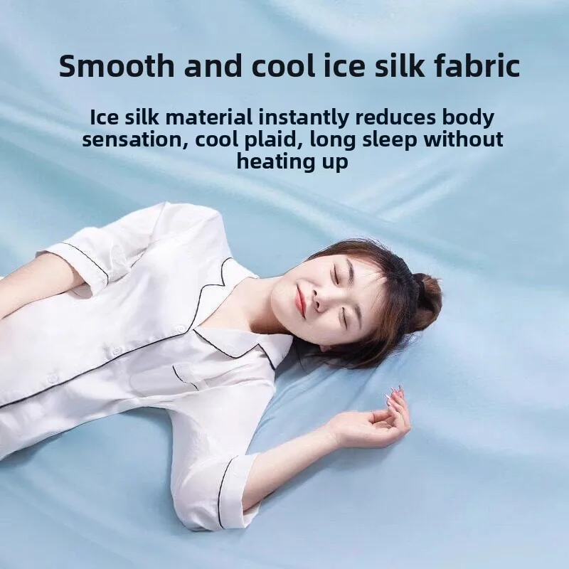 Ice Silk Summer Pillow Doll Children Holding Sleeping Plush Doll Girl Soothing Cuddling Doll Girl Pillow