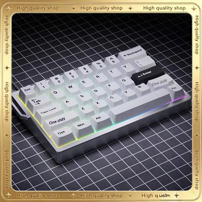 Darmoshark KT35 Aluminum Alloy Mechanical Gaming Keyboard RAESHA Magnetic Axis Switch Wired Hot Swappable Keyboard Macro Driver