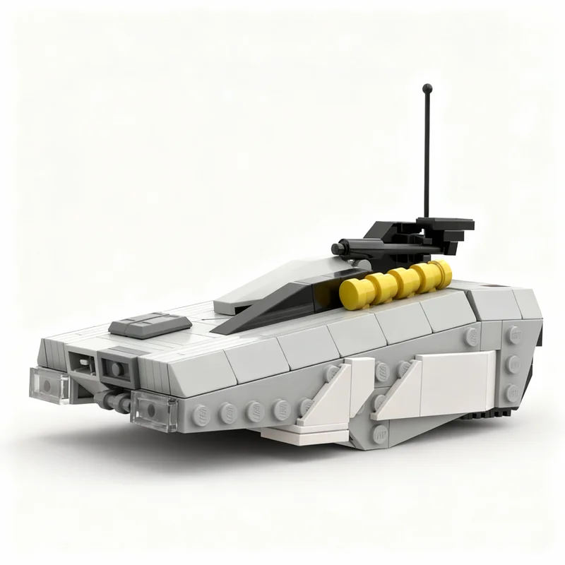 

264pcs MOC Light Escort Vehicle Concept City Model Building Blocks Construction Toy Christmas Gifts DIY Creative Idea Education