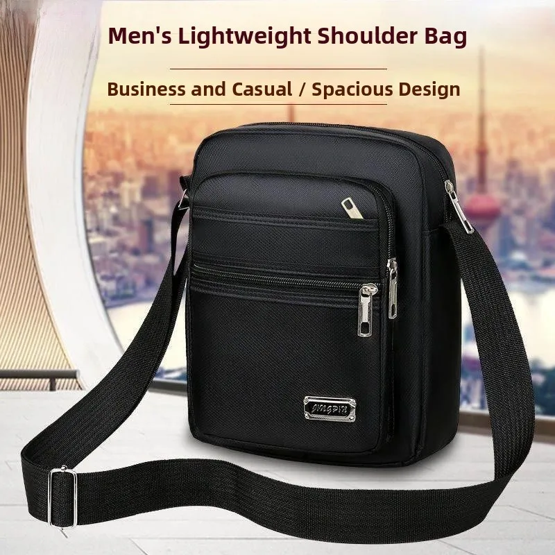 

Oxford Cloth Canvas Crossbody Bag Men's Casual Business Shoulder Bag Small Backpack 2025