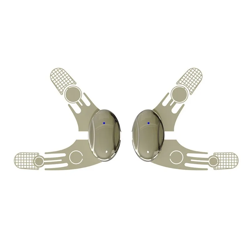 Massaggiatore per occhi a microcorrente Dispositivo per massaggio occhi antirughe Macchina per massaggio a cerchio scuro per donne Dispositivi di bellezza portatili per uso domestico