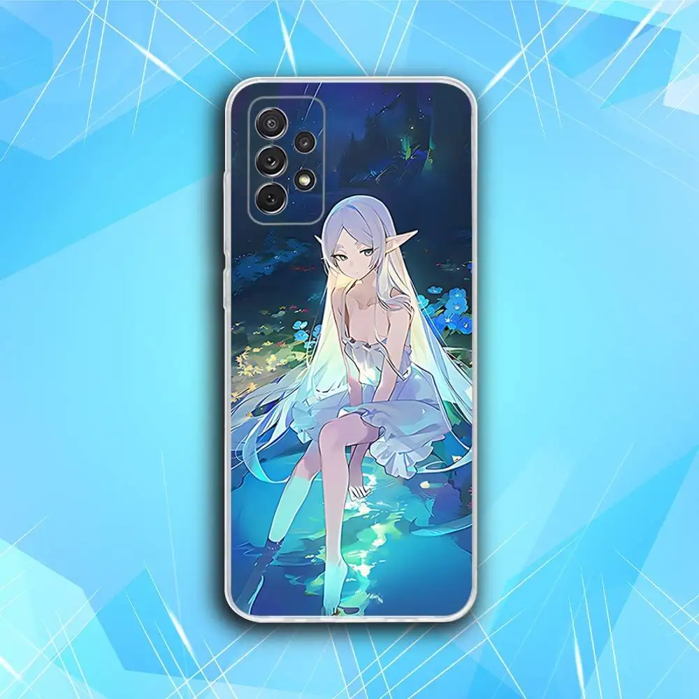 S-Sousou No F-Frieren Phone Case For Samsung S30,23,21,22,20, FE lite,S10,9,8,7 PIus Note20ultra Soft Transparent
