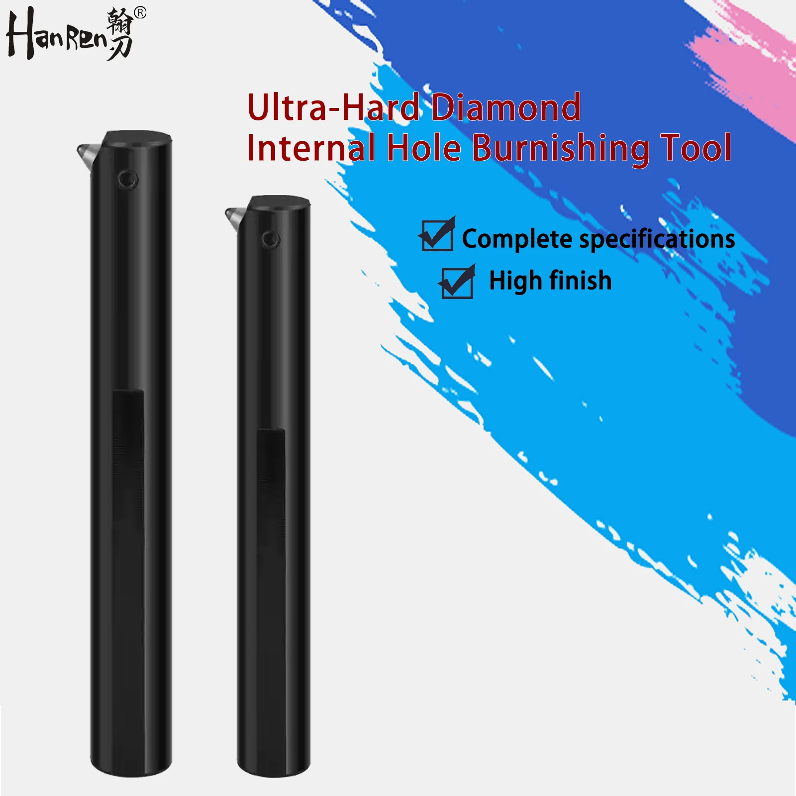 

Ультратвердый алмазный инструмент для полировки внутренних отверстий, обработка небольших апертур, инструмент для полировки глухих отверстий со сквозным отверстием
