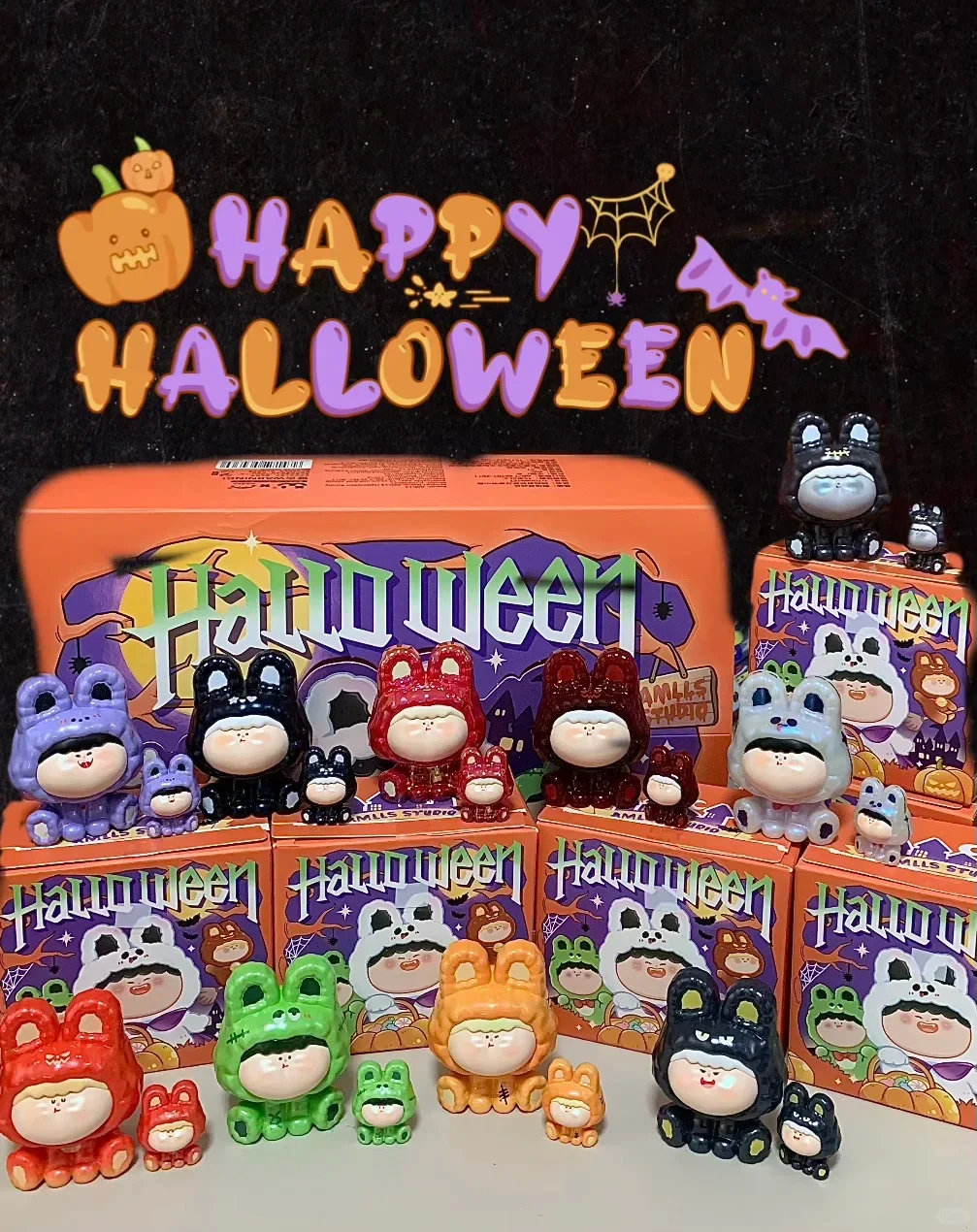 

Новинка на складе, аутентичные серия Amaryllis на Хэллоуин и Рождество, глухие коробки, креативные подарки, модные игрушки, фигурки, украшения