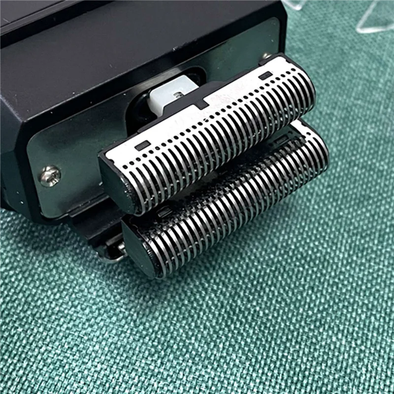 2 Set Electric Shavers Blades Golden Foil Knife Net And Cutter Head Suitable For Kemei KM-2026 KM-2028 Floating Razor SALES