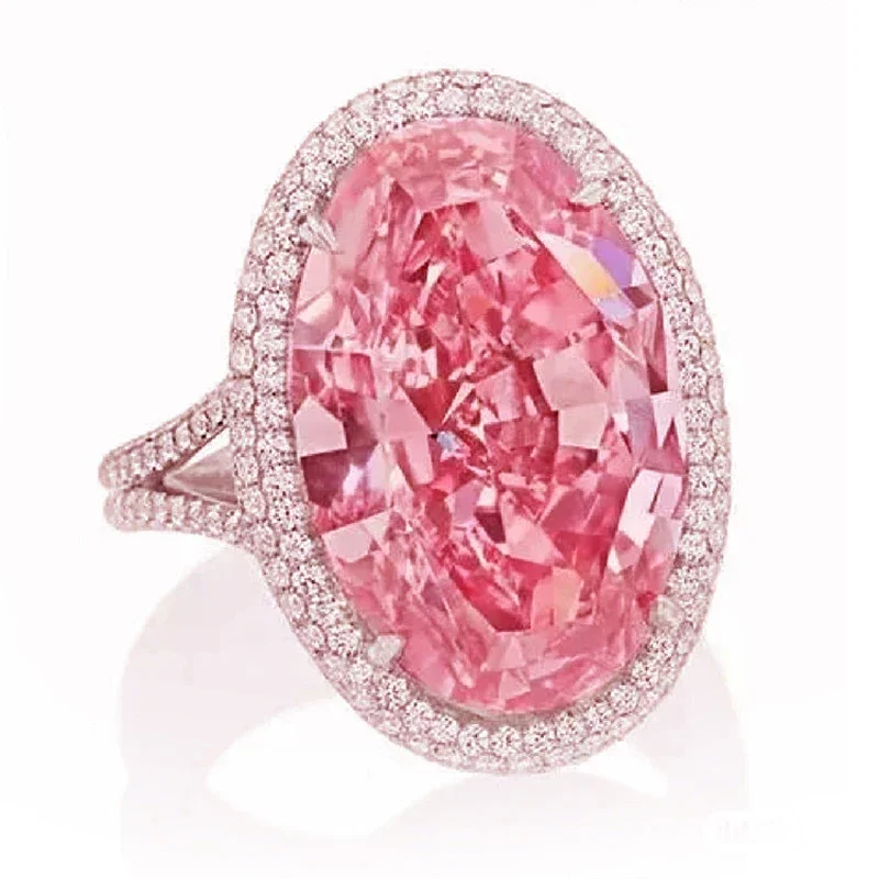 Künstlicher Edelstein Padparadscha Roter Lotus-Farbton Runde Form Großhandel Verfügbar mit Zertifikat – Detail 15
