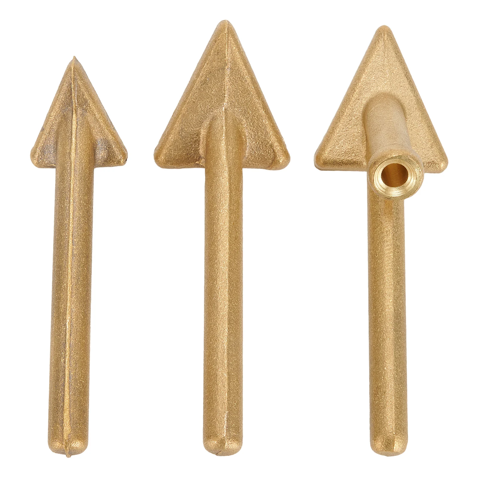

3pcs Welding Tips TEO Replacement Parts Solder Supplies Steel TPO Welding Machine Accessories Auto Bumper Gold