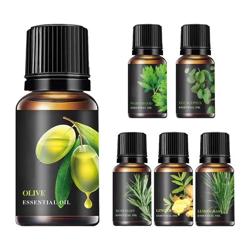 10ml Car Natural Plant Essential Oil for Car Air Freshener Diffuser Humidifier Refill Perfume Flavoring for Car Auto Accessories