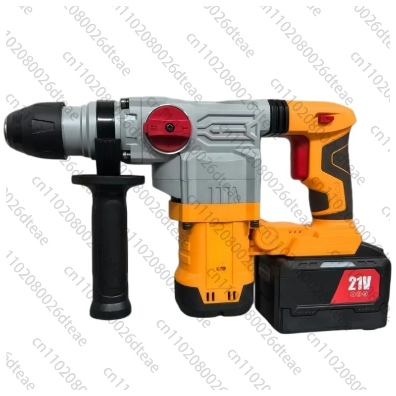 2 In 1 Cordless Brushless Lithium Impact Drill Multi‑Purpose Handheld Hammer Breaker Power Tool