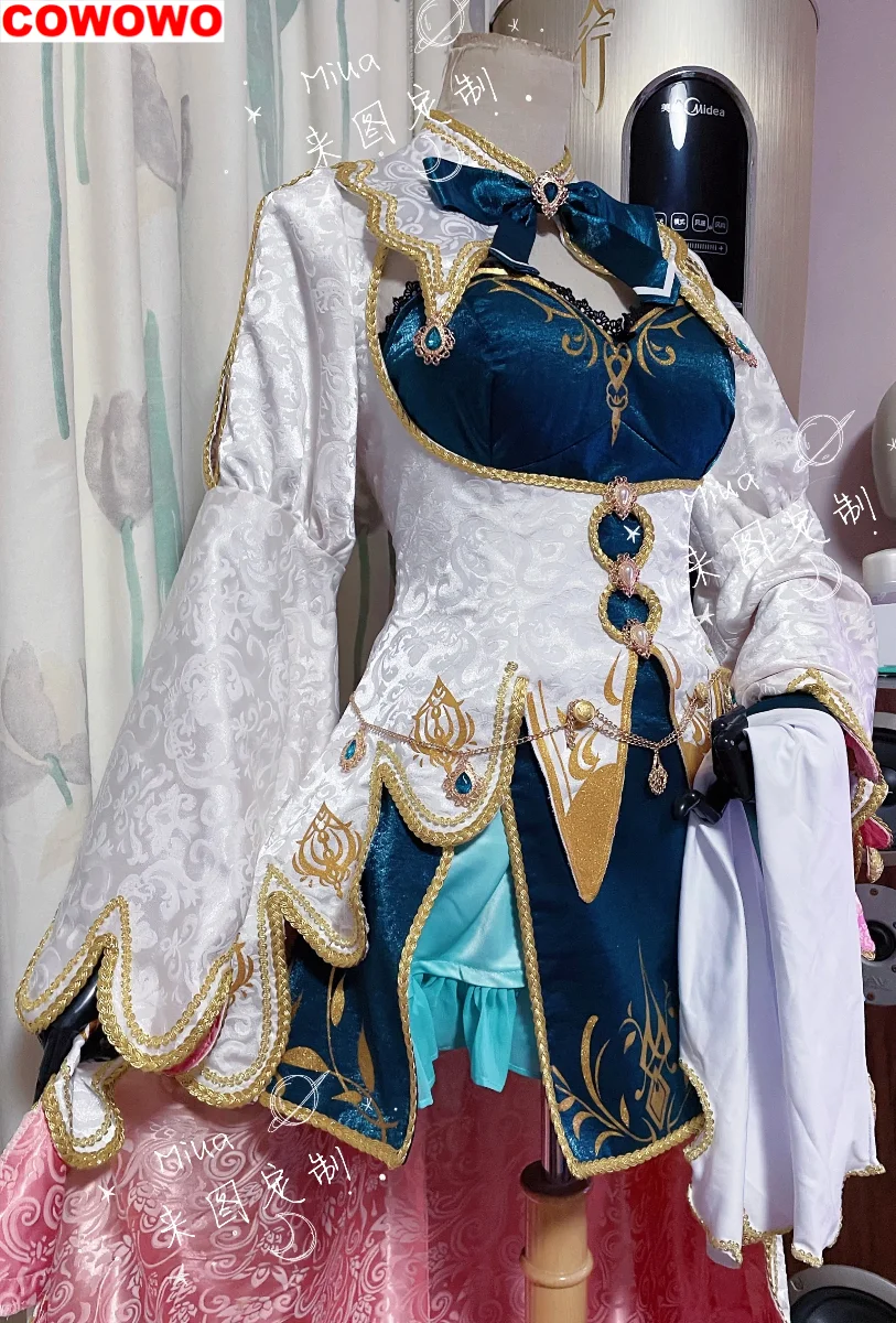 COWOWO Hololive Holoen Ceres Fauna Parliament Cosplay Costume Cos Game Anime Party Uniform Hallowen Play Role Clothes Clothing