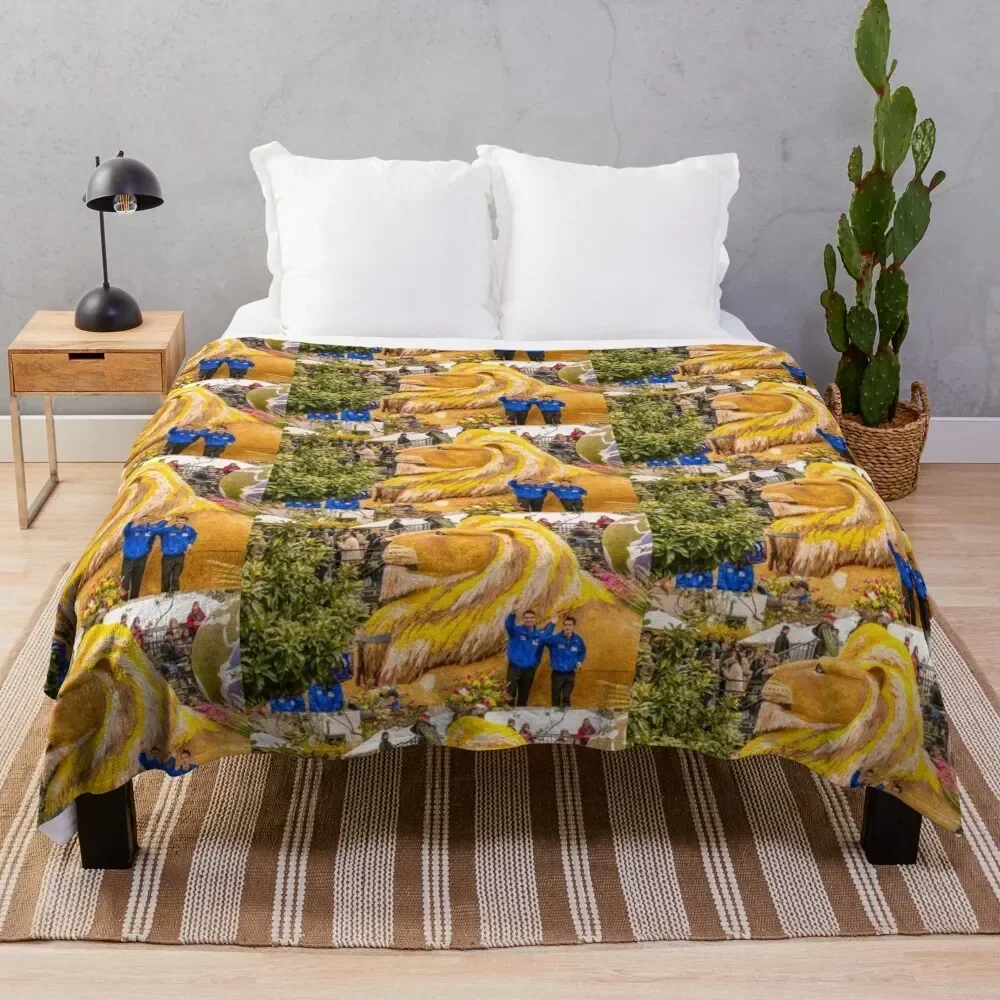 

Lions Club International Throw Blanket Hairy For Decorative Sofa Blankets
