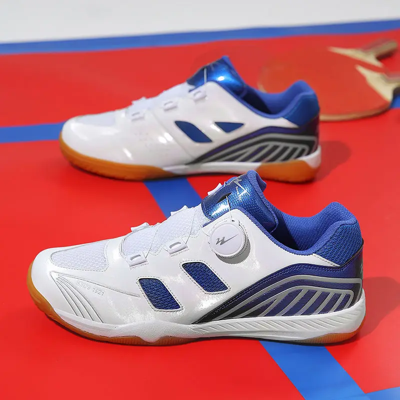 Nowe buty do tenisa stołowego Lekkie, antypoślizgowe, odporne na zużycie buty do badmintona Męskie i damskie buty do tenisa Treningowe buty sportowe