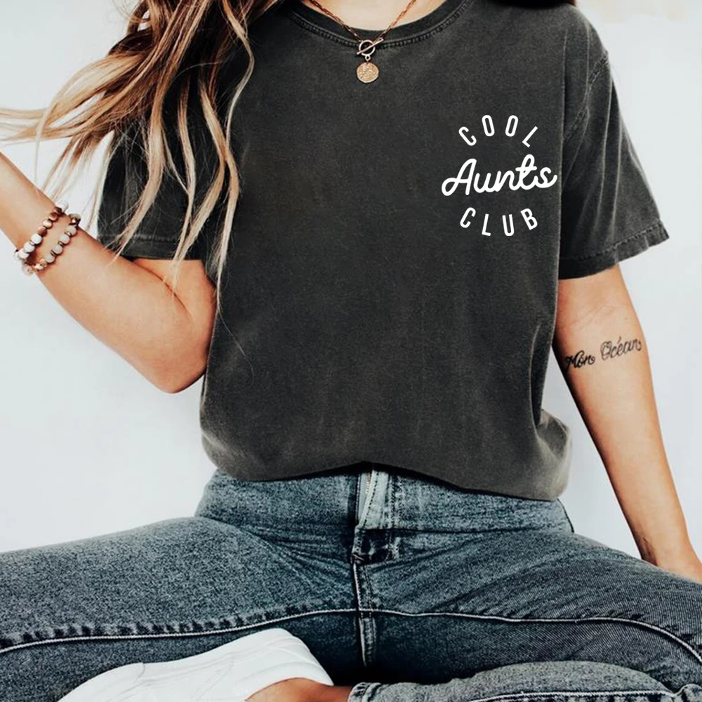 Cool Aunts Club T Shirt New Aunts Tshirt Favorite Aunt Shirt Tees Cool Aunt Gift From Niece Funny Cool Aunt Graphic T Shirts