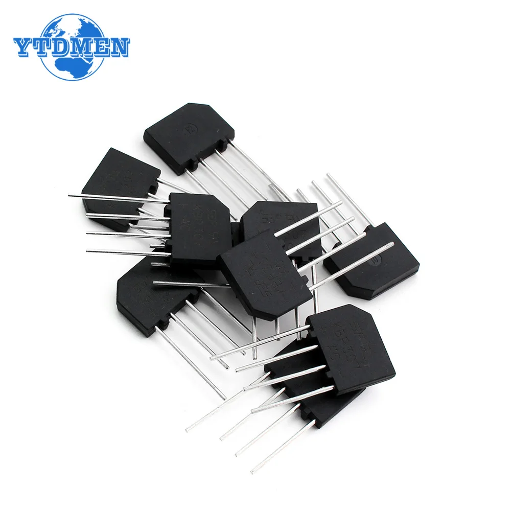 10PCS KBP Diode bridge rectifier KBP307 3A 1000V power diodes electronica componentes