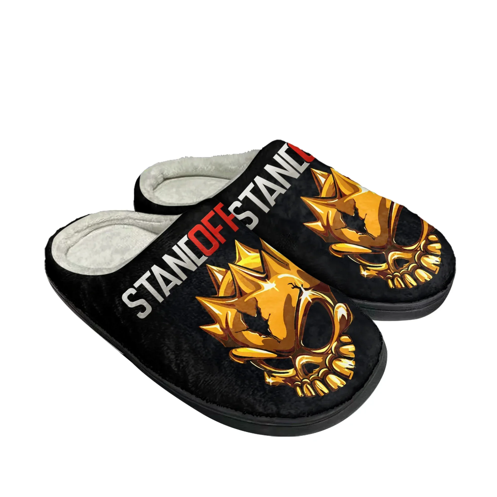

Standoff 2 Home Cotton Slippers Hot Cartoon Game Mens Womens Teenager Plush Bedroom Casual Keep Warm Shoes Tailor Made Slipper