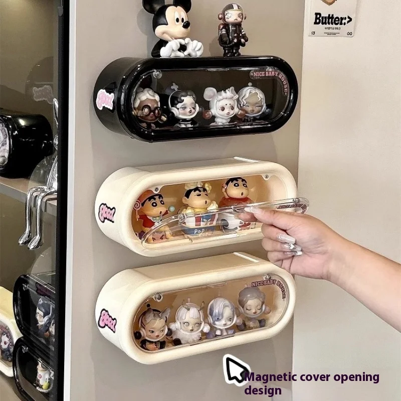 

Display GOTO Blind Box Display Rack Action Figure Storage Display Cabinet Display Box Wall-Mounted Shelf Trendy toys Ornaments