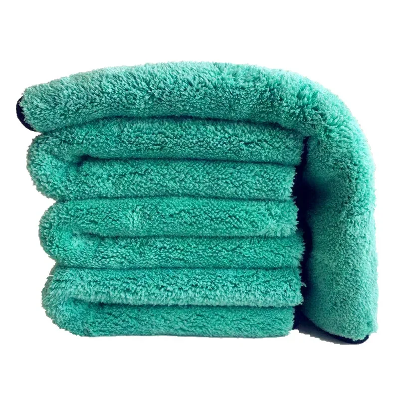 1400GSM Korallen Fleece Deluxe Auto Waschen Mikrofaser Handtuch Plüsch Reinigung Trocknen Tuch Auto Pflege Tuch Detaillierung Polieren – Detail 5