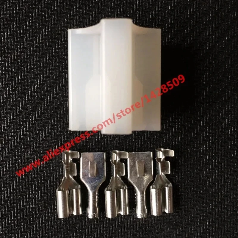 1 Pcs Relay Holder Relay Connector 5 Pin Automotive Wiring Connector 5 Hole Socket With Terminals Pins