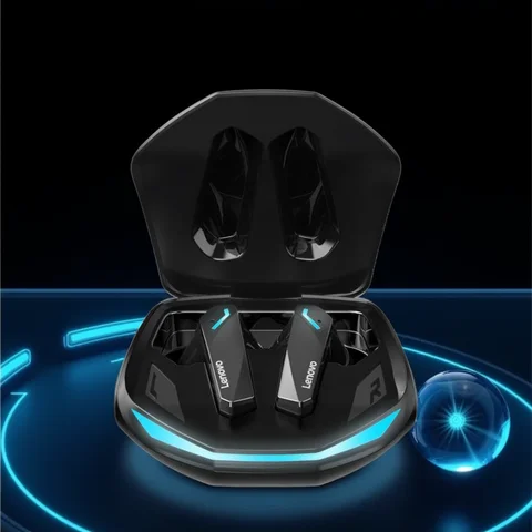 Auricolari Lenovo GM2 Pro Bluetooth 5.3 cuffie sportive Wireless In-Ear Gaming cuffie musicali Dual Mode a bassa latenza novità