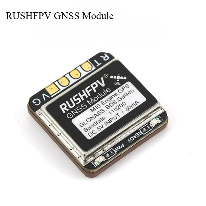 

1 шт. RUSHFPV GNSS MINI M10 UBX NMEA модуль GPS с двумя протоколами встроенная керамическая антенна для радиоуправляемого самолета FPV дальнего действия