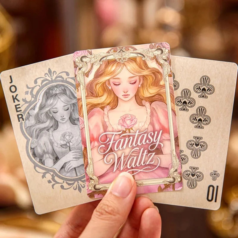 Elf Fairy Tale Retro Playing Cards, Dreamy Decorative Cards Ideal For Card Collectors, Dual Use For Collection And Entertainmen