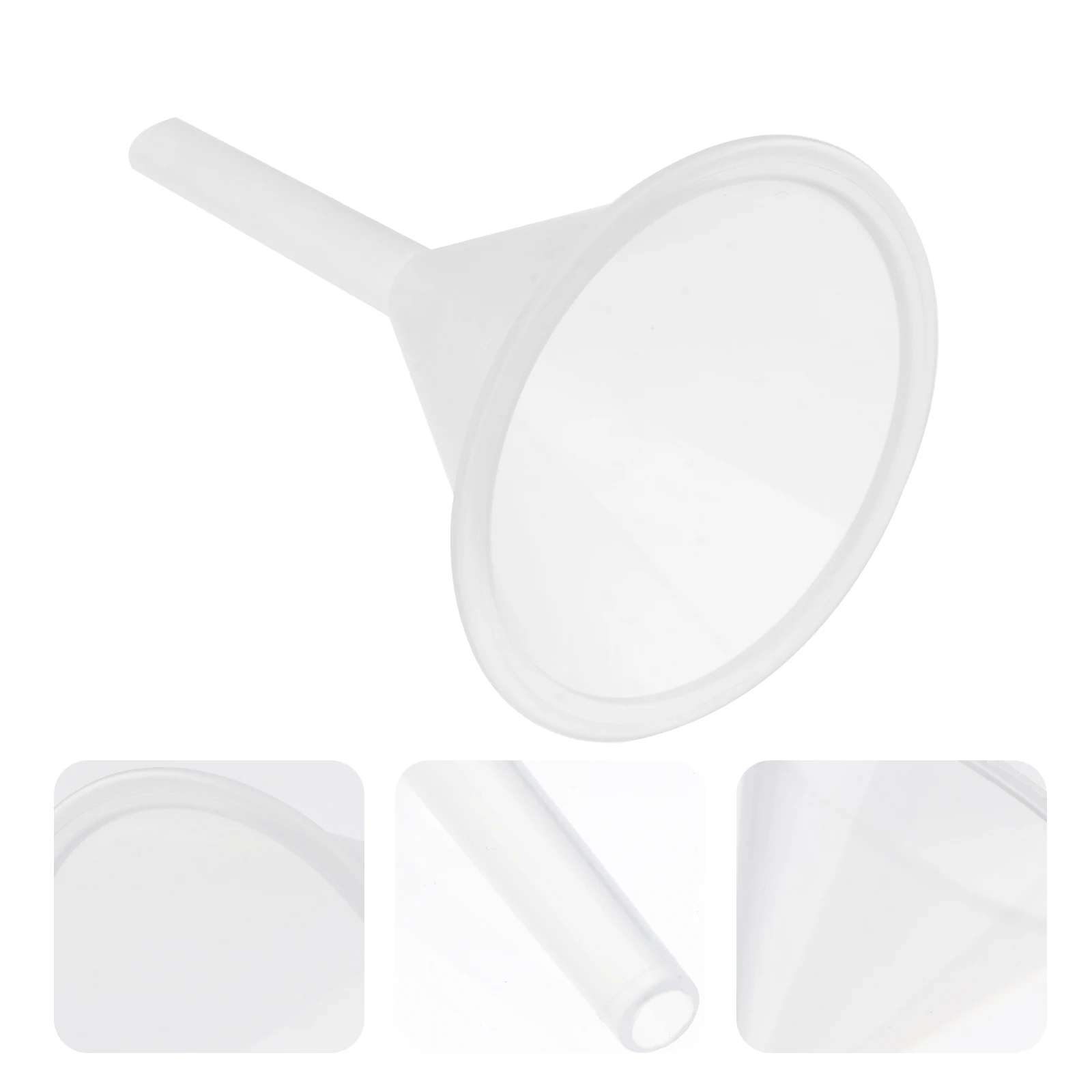 

5Pcs Plastic Funnel Small Bottle Liquid Transfer Filling Versatile Pour Auto Tool Car Oil Change Gas Additive Transmission Fluid