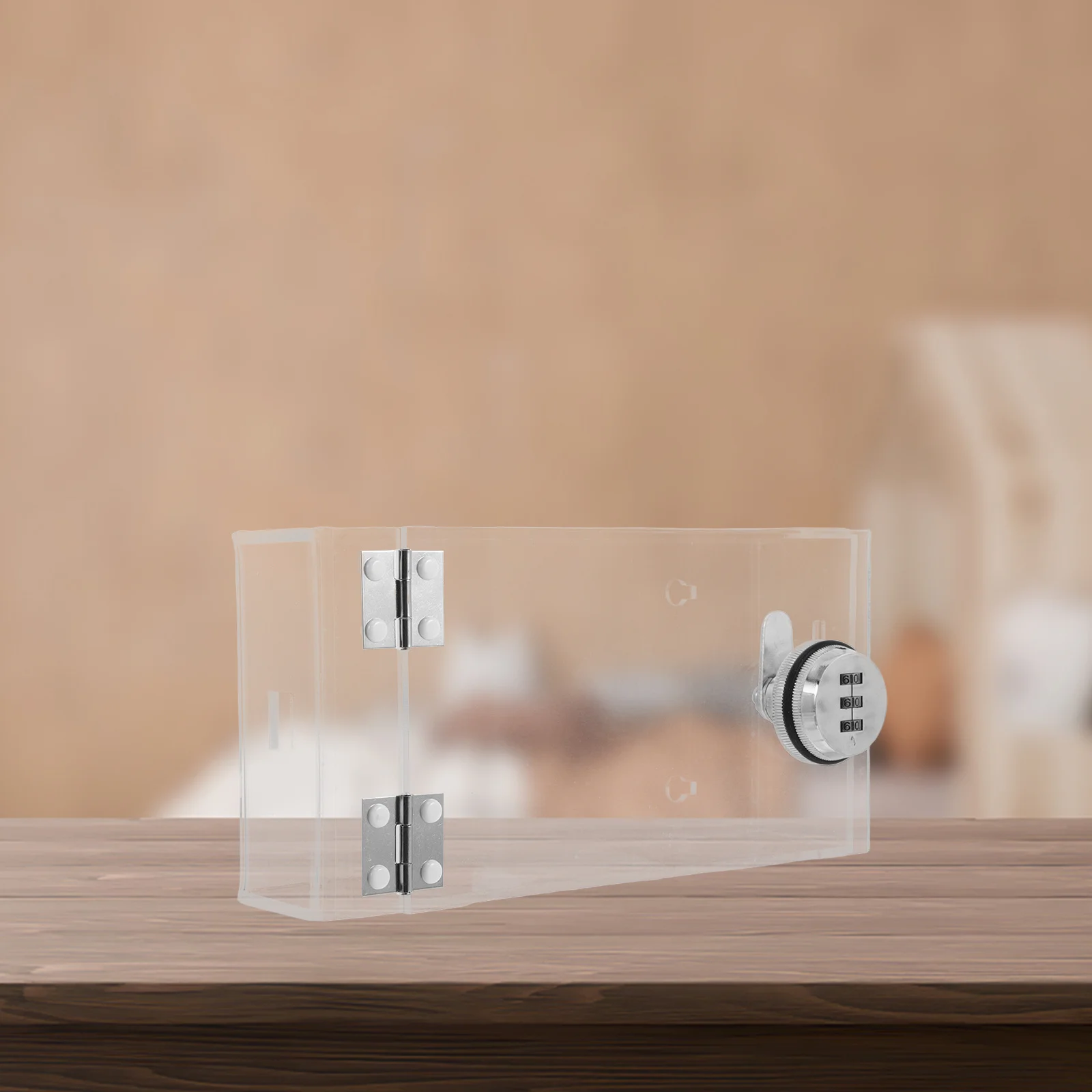 Clear Cellphone Lock Box Mobile Phone Case Lockable Organizer for Classroom Office Students Parents Focus Productivity