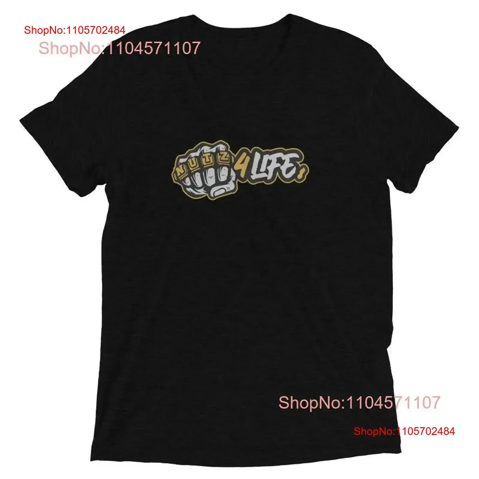 Nutz4Life Tri Blend Vintage Style T Shirt vintage Washed Slightly designer clothes Unisex Stylish homme Casual graphic
