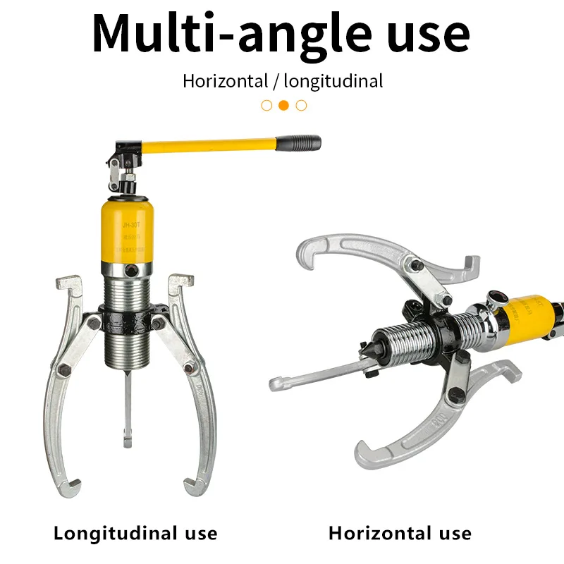 Integral Manual Gear Puller 50 Tons Hydraulic Bearing Pulling Tool with Three-Claw Equipment