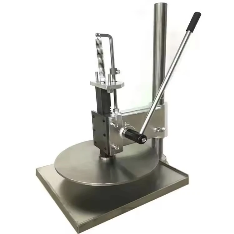 

Manual Pizza Dough Press Machine with 50kg/h Capacity and 3-Year Warranty for Dough Flattening