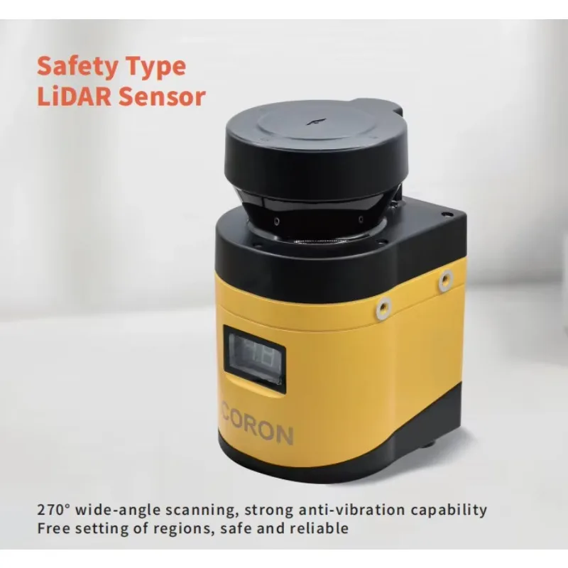 CORON Obstacle Avoidance Safety LiDAR Sensor GDS-F20 270 Large Viewing Angle Scanning 20 Meters Long-distance Measurement PNP