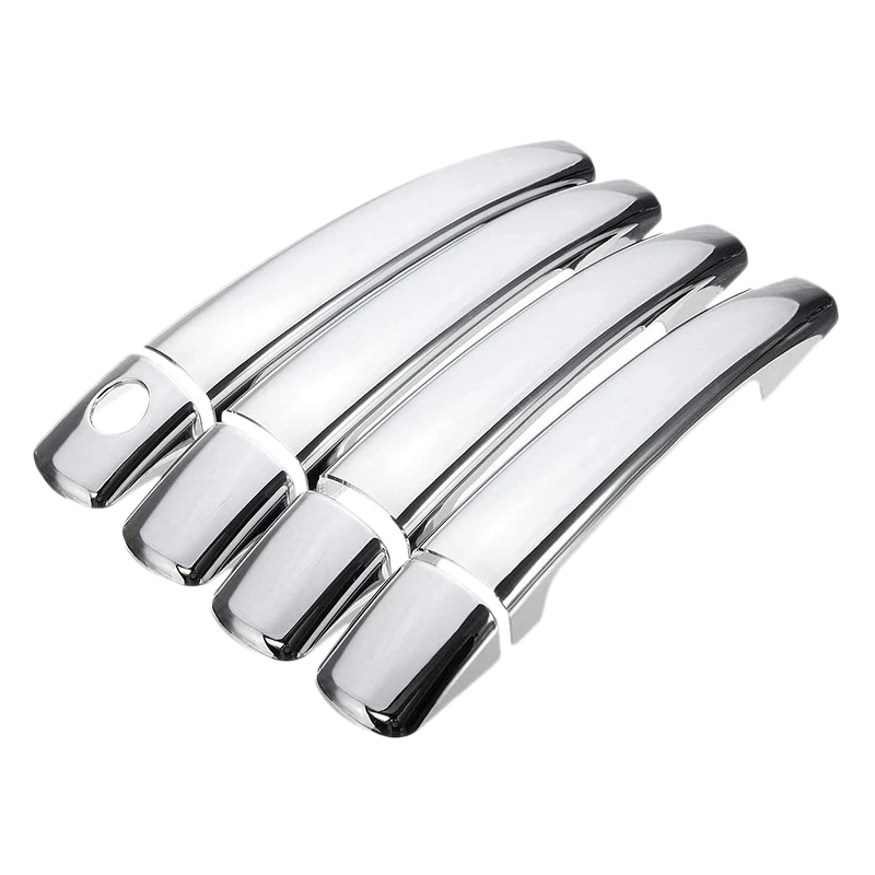 For Citroen C4 C4 Picasso C6 Peugeot 207 308 407 Chrome Door Handle Cover Trim