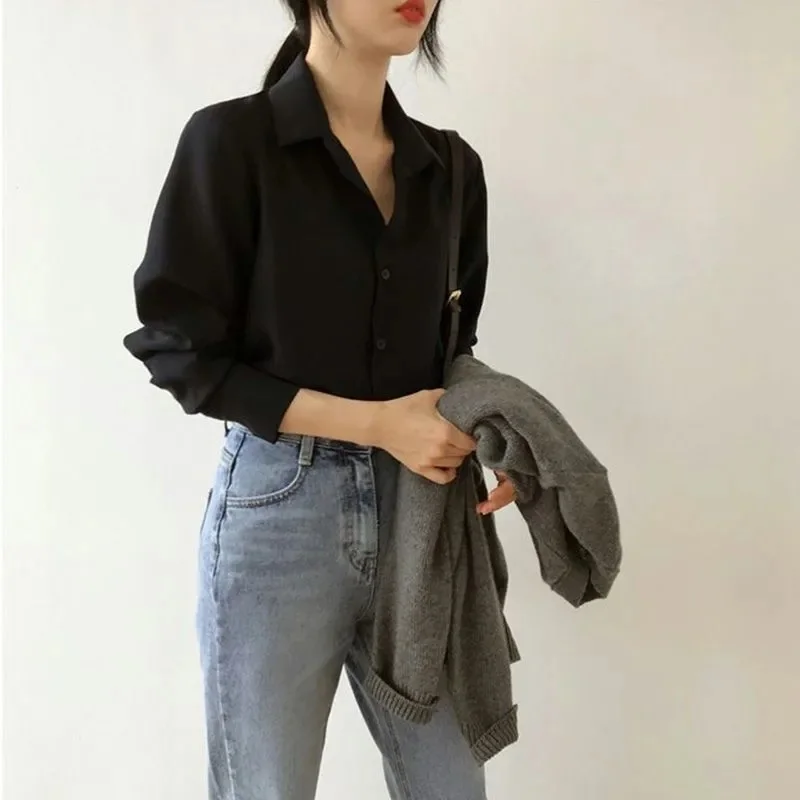

Long Sleeve Shirts Womens Lace Polka Dot Loose Fit Vacation Feminine Elegant Romantic Beach Spring Daily Wear Comfortable Light