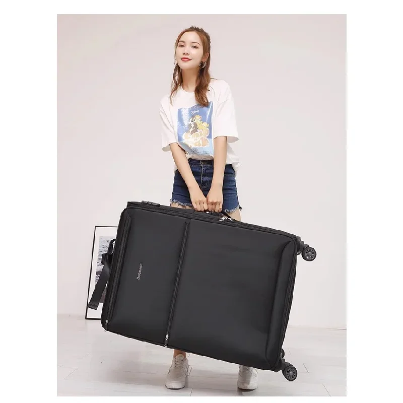 

Suitcase Large capacity 28/30/32 inch Rolling Luggage for Moving and going abroad Oxford cloth material Lightweight Trolley case