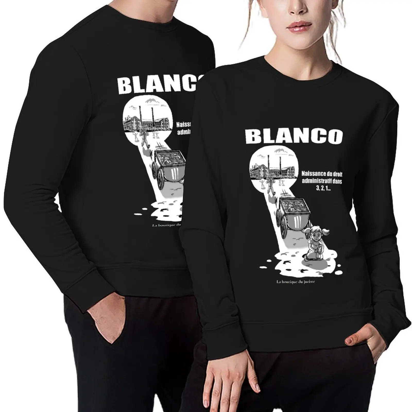 

Blanco Pullover anime clothing blouse mens clothing men's autumn clothes sweatshirt