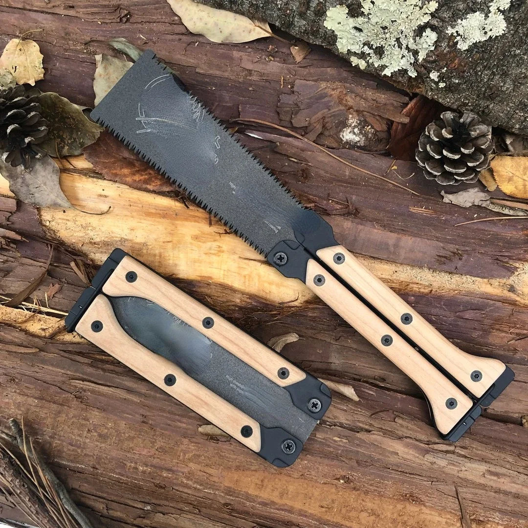 Bestselling Folding Double Blade Butterfly Saw Outdoor Camping Ultralight Portable BC Camping Firewood Saw