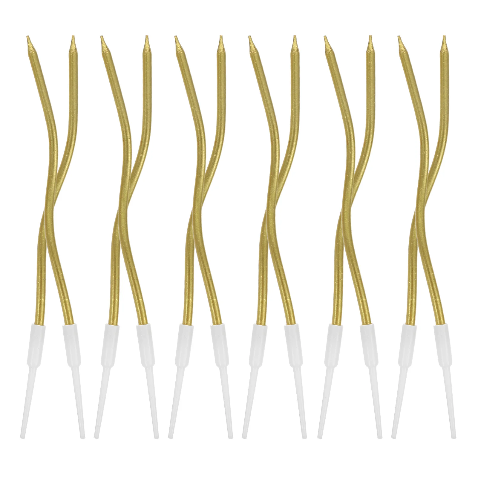 72 قطعة من شموع عيد الميلاد لحفلات الكيك لتزيين حفلات الكب كيك