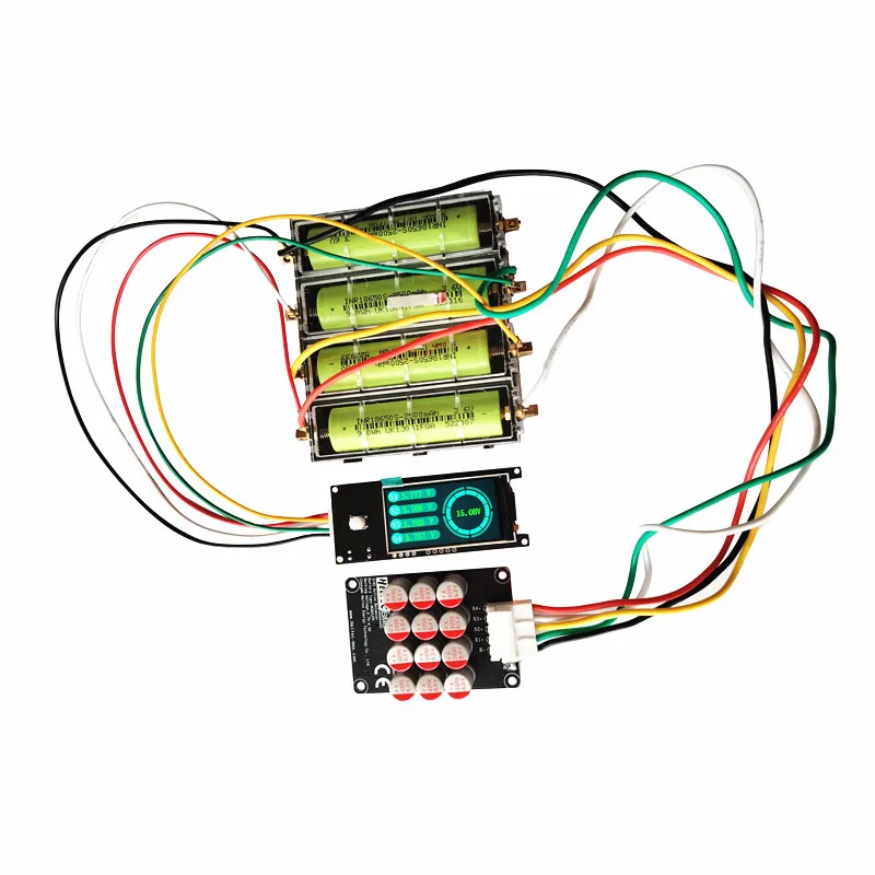 HeltecBMS 3A 5A 5.5A Aktywny korektor Balanser 3S 4S Lifepo4 / Lipo / LTO Bateria Korekcja energii Kondensator Wyświetlacz napięcia