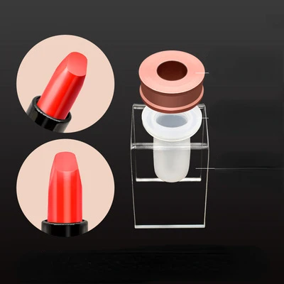 1 Set kit di strumenti per stampi per rossetto di bellezza fai da te tubo da 12.1mm stampo per rossetto strumento per artigianato fai da te stampo in Silicone rossetto fatto a mano fai da te