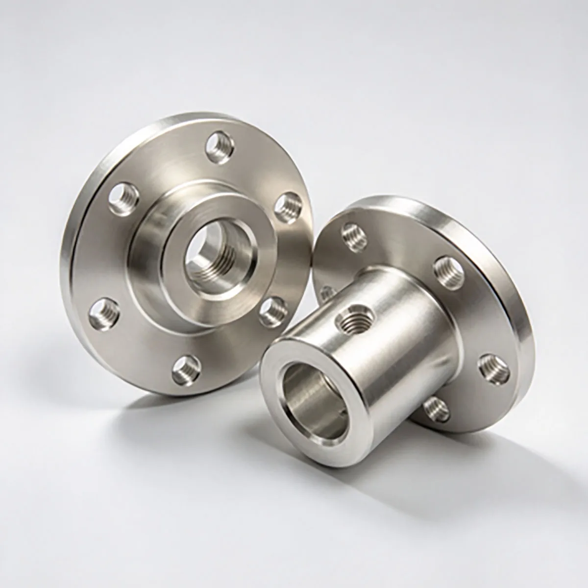 Rigid Flange Coupling 3-14mm Bore Motor Guide Shaft Coupler Connector for Stepper Servo Motor Lead Screw Drive Shaft