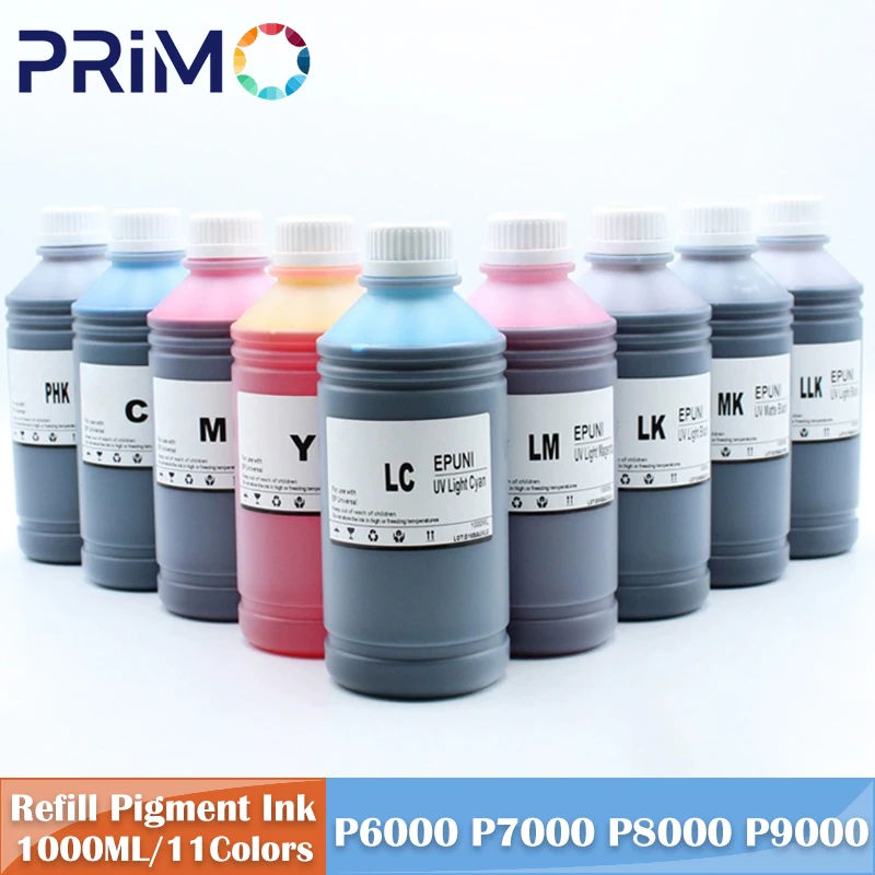 

11 цветов T804A T804B T8041-T8049 Запасные пигментные чернила для Epson SureColor P6000 P7000 P8000 P9000 SC-P6000 SC-P7000 SC-P8000 SC-P9