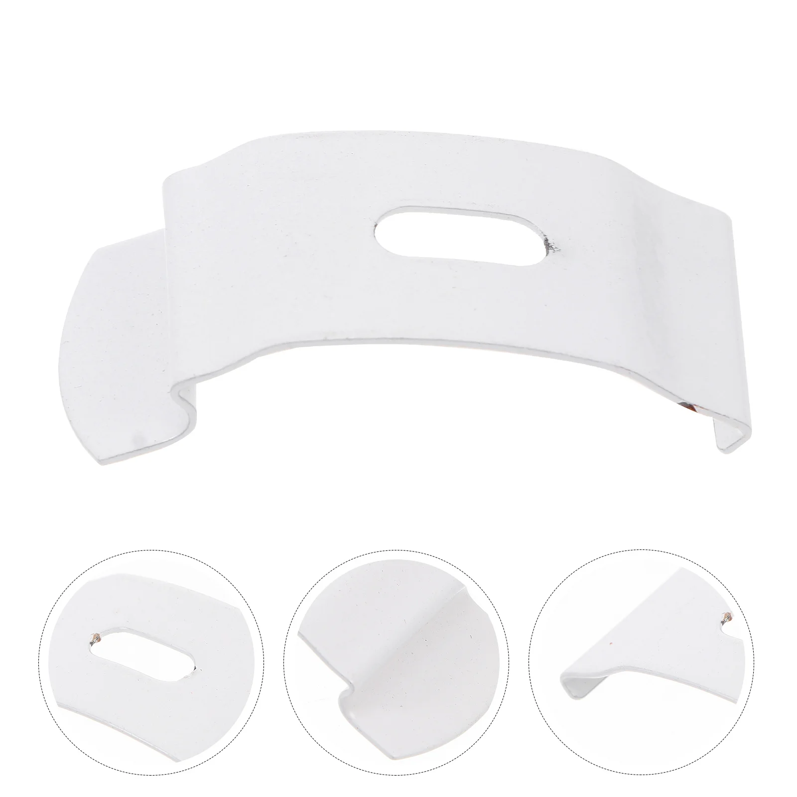 

20Pcs Curtain Installation Plates Professional Vertical Curtain Accessories Heavy Duty Metal Repair Fittings for