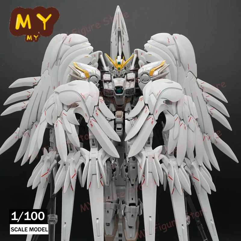 MG 1/100 Daban 8827 Assembly Model Kit Snow White Prelude Fix XXXG-00YSW Wings Action Figure Model Doll Collect Decor Toy Gift